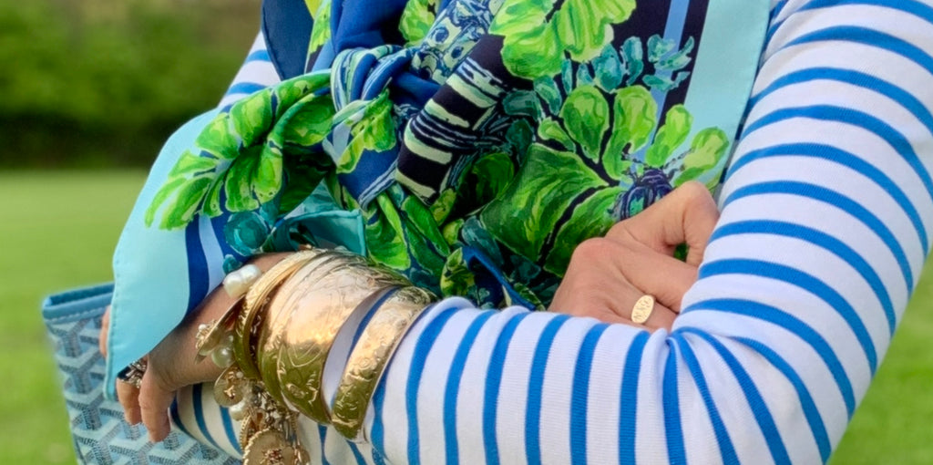 How to Wear a Silk Scarf ~ made simple!