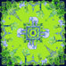Apple Green Elephant Walk - Chinoiserie in the Jungle 100% Silk Twill Scarf