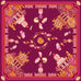 Fig Silk Twill Scarf