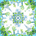 Resort White Silk Twill Scarf
