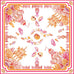Resort White Chinoiserie Silk Twill Scarf