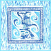 Greek Isles Silk Twill Scarf