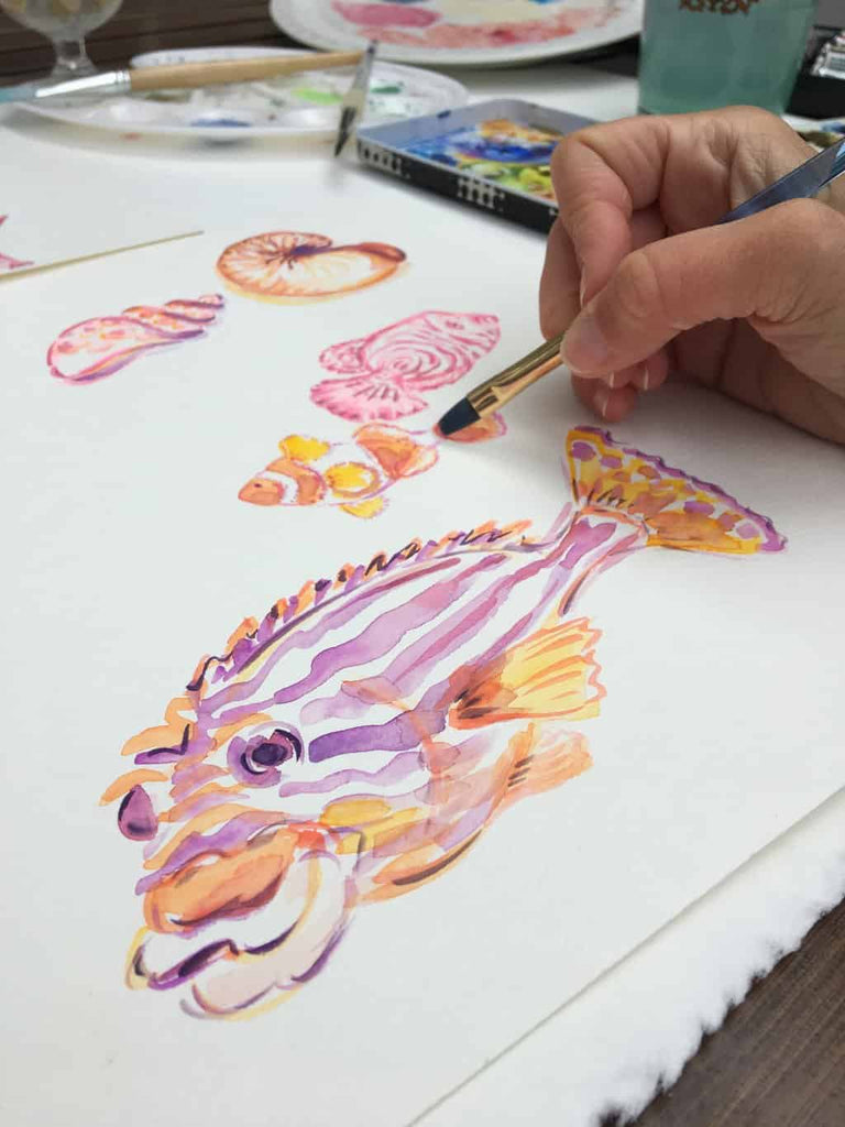 Fig Silk Twill Scarf