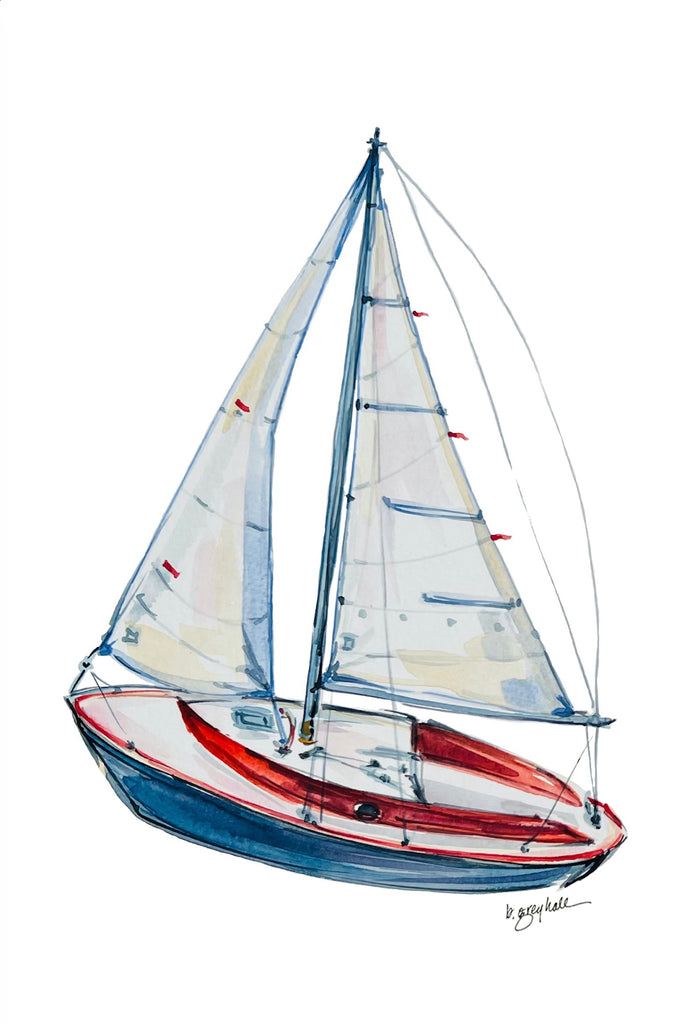 Wooden Boat Notecards