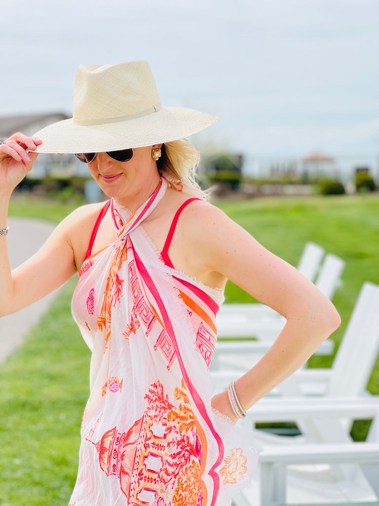 Pareo ~ Chinoiserie in the Sea