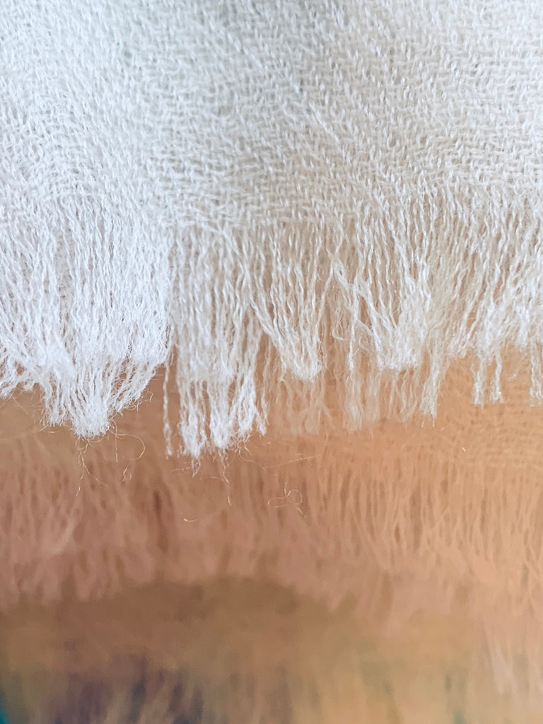 Pop Art Hippo! Cashmere - Silk Scarf