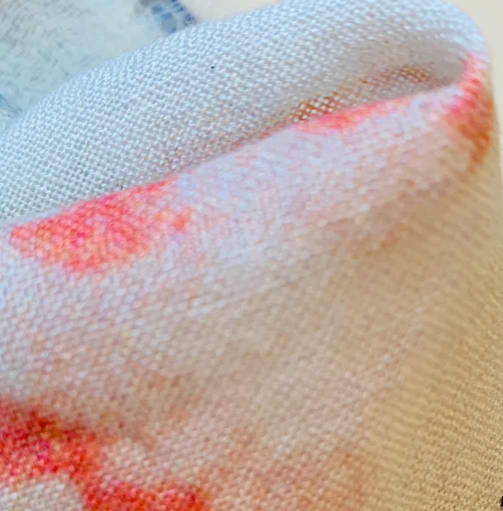 Pop Art Hippo! Cashmere - Silk Scarf