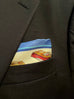 Wooden Boat - Silk Twill Pocket Square
