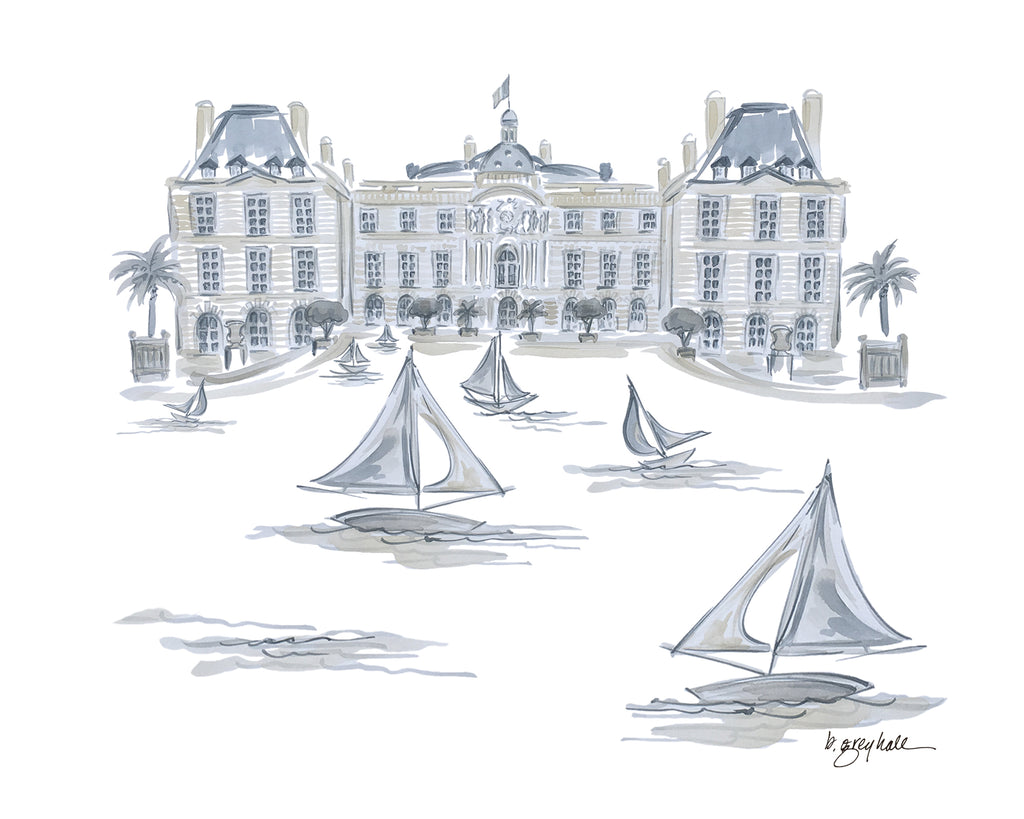 Luxembourg Gardens ~ PARIS Art Print