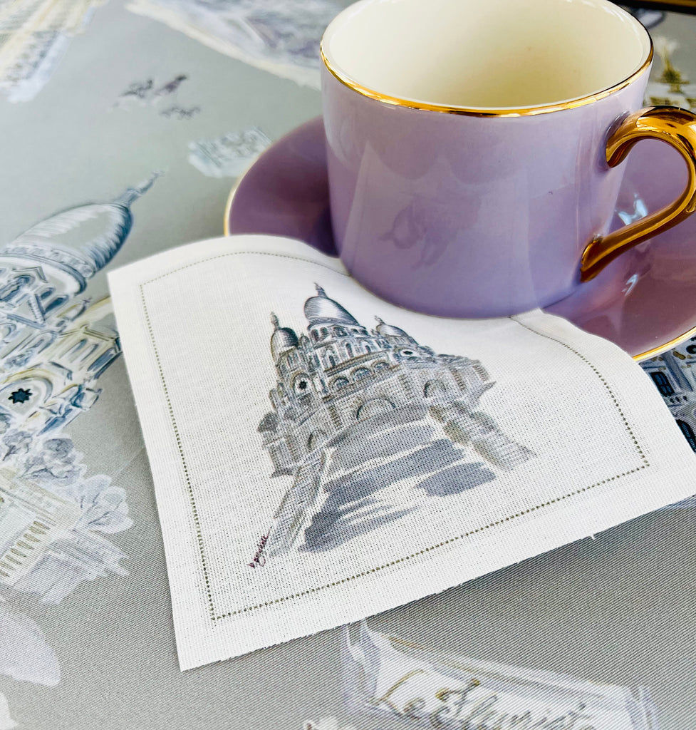 Paris Cocktail Napkins - 100% Cotton