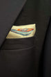 Wooden Boat - Silk Twill Pocket Square