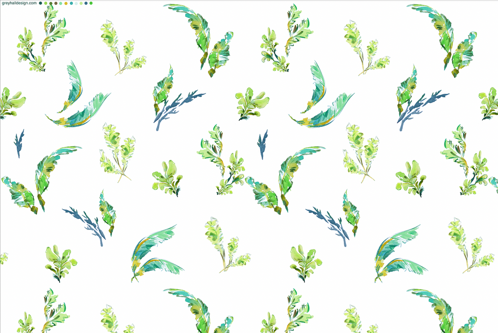 Jungle Leaf Fabric