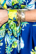 Chartreuse Elephant Silk Twill Scarf
