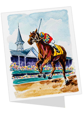 Kentucky Derby  ~ Horse Race Notecards
