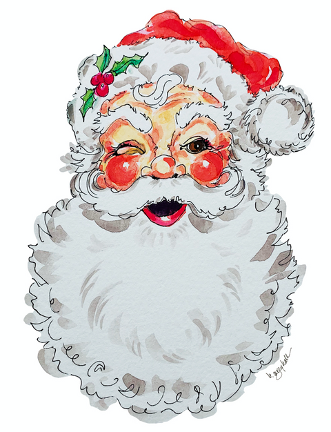 Santa Claus - Note Cards