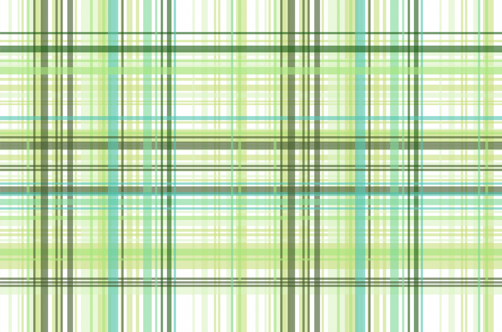 Plaid Fabric in Green